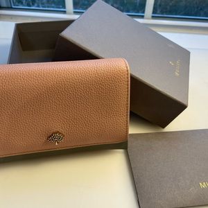 Mulberry Classic French Purse Wallet in Rose Petal